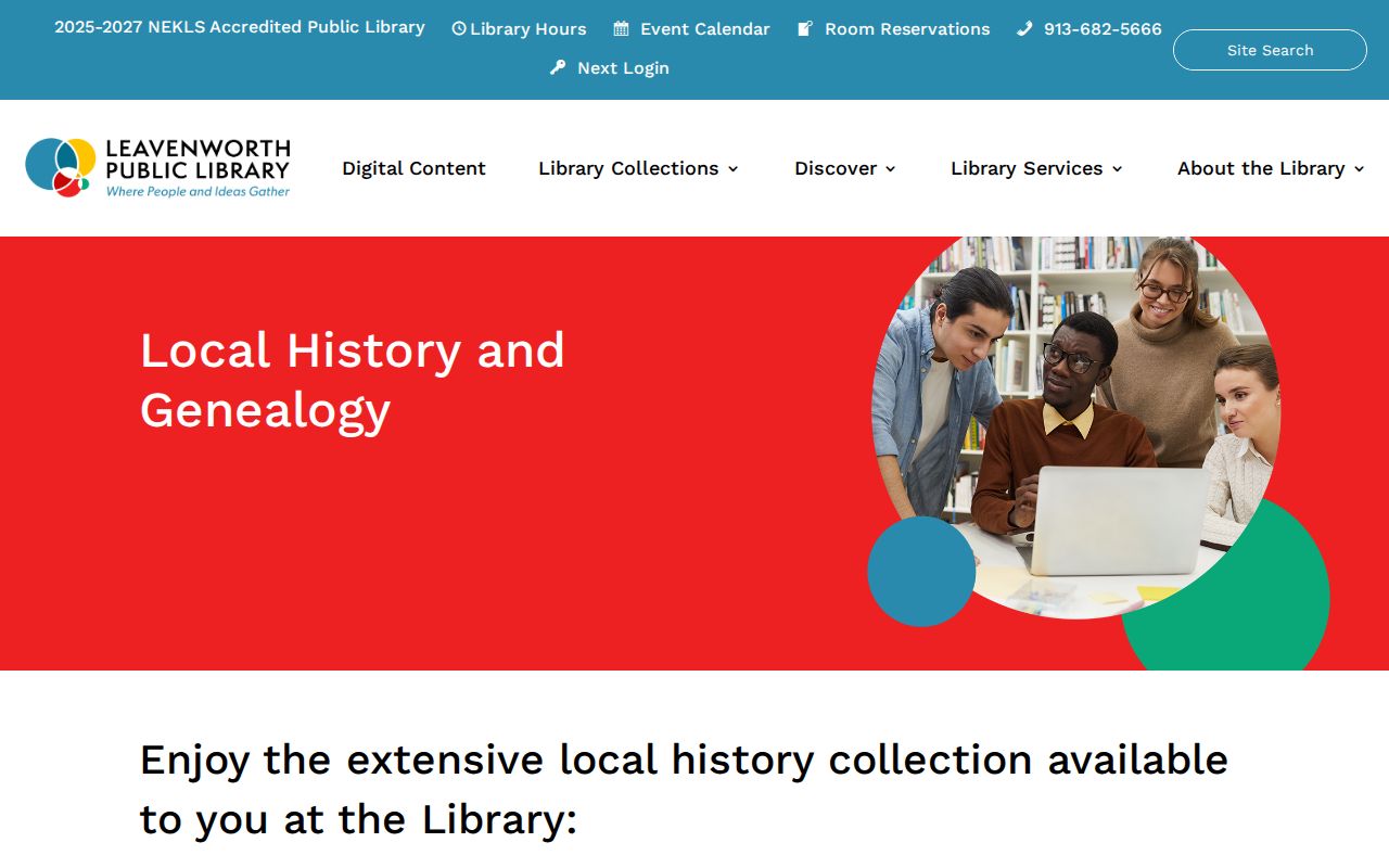 Leavenworth residents directory library local history collection