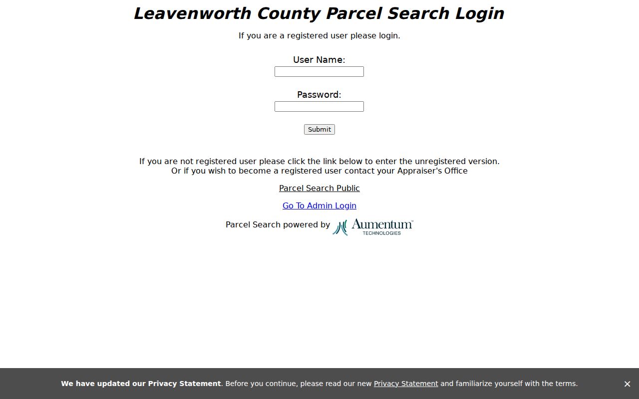 Leavenworth residents directory public parcel search